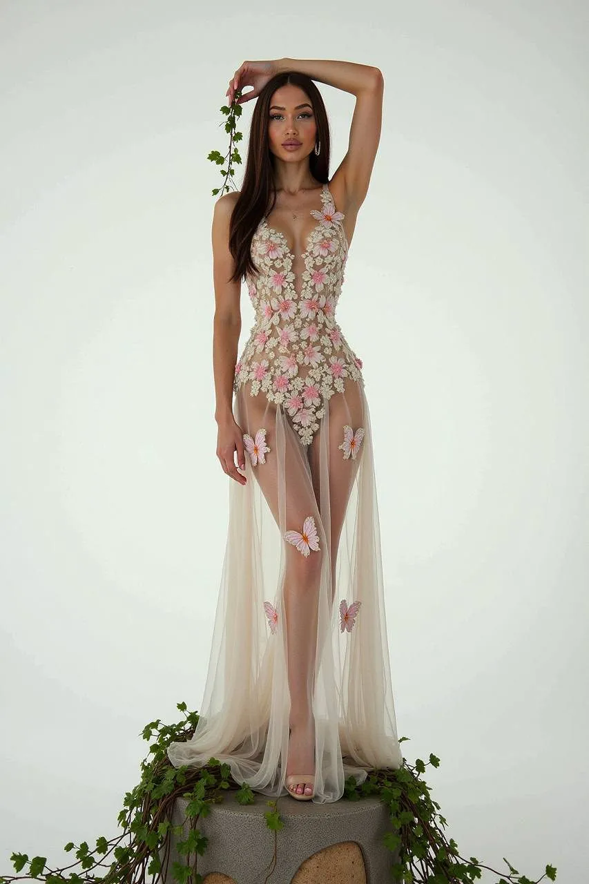 Flower Goddess Portrait