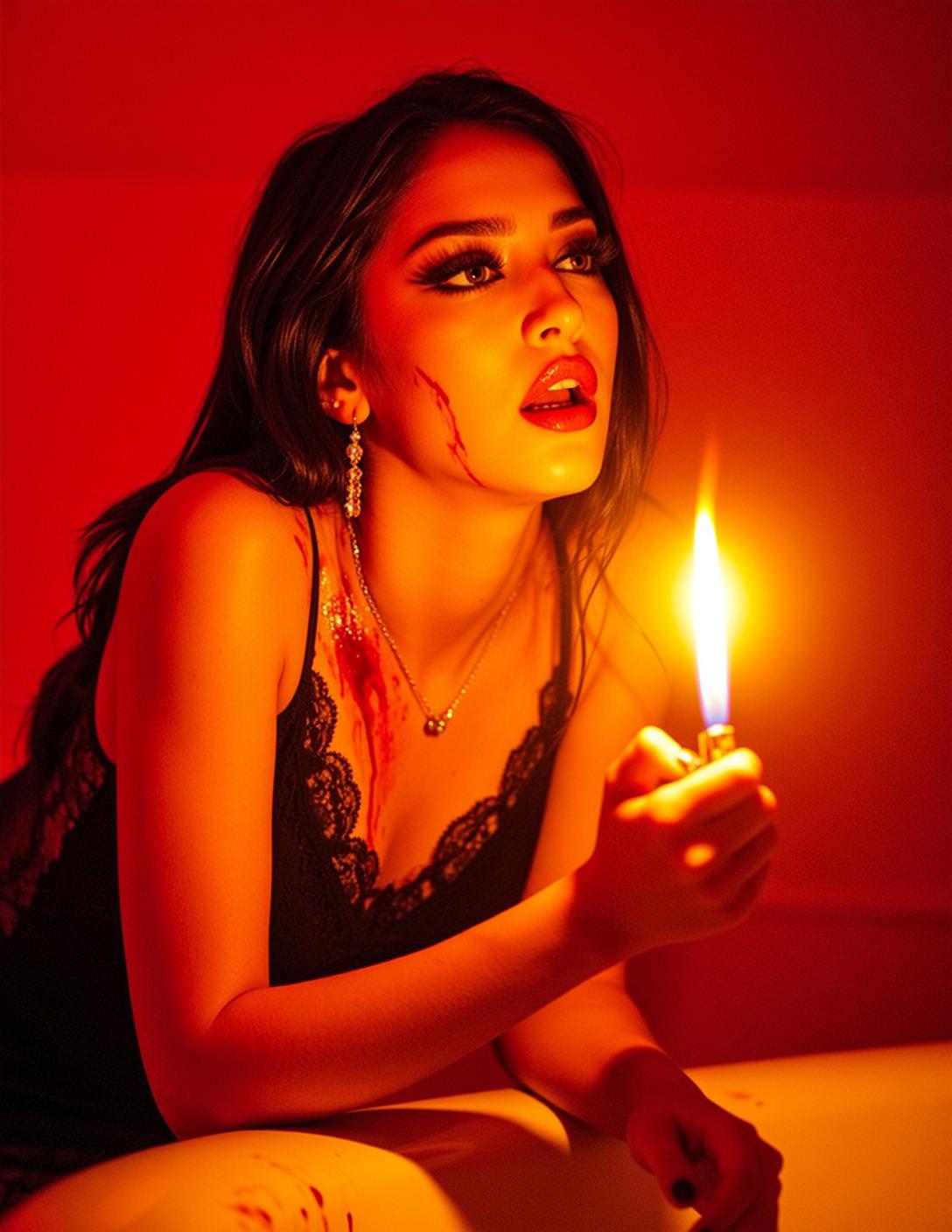Halloween Recreate This Scene Prompt Description Young