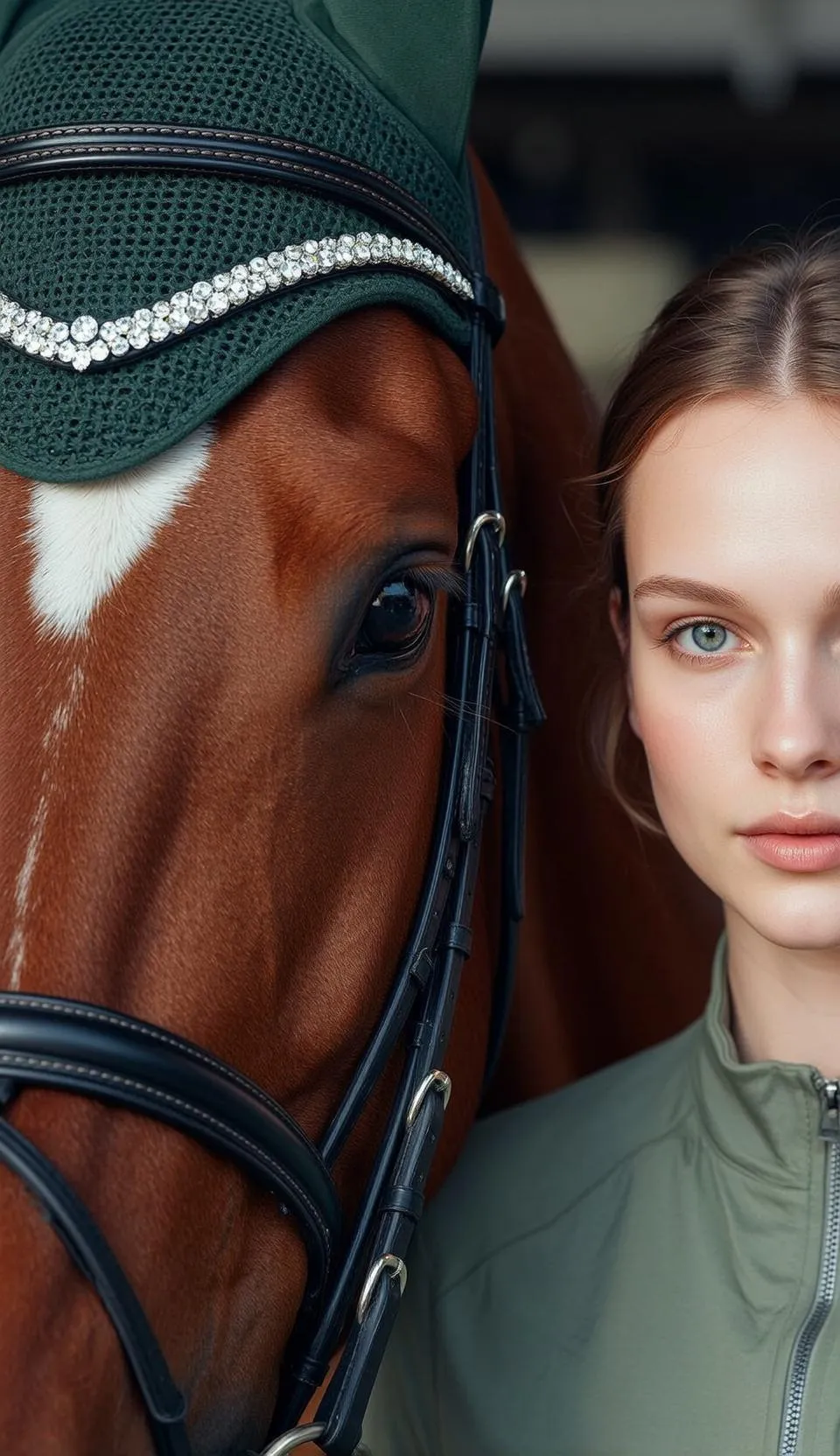 Explore Positioned Close-up Her Framed Head Chestnut