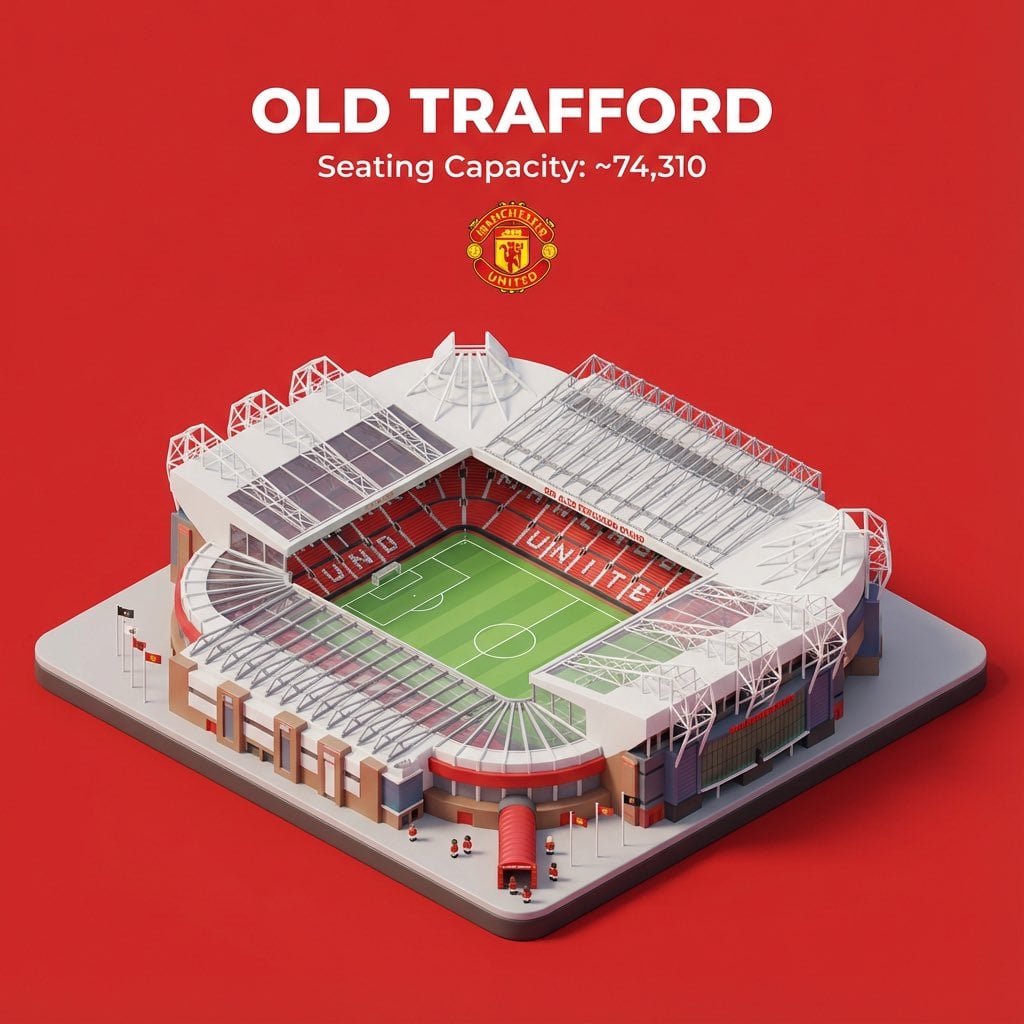 Stadium Name Capacity Logo 3d Cartoon Scene