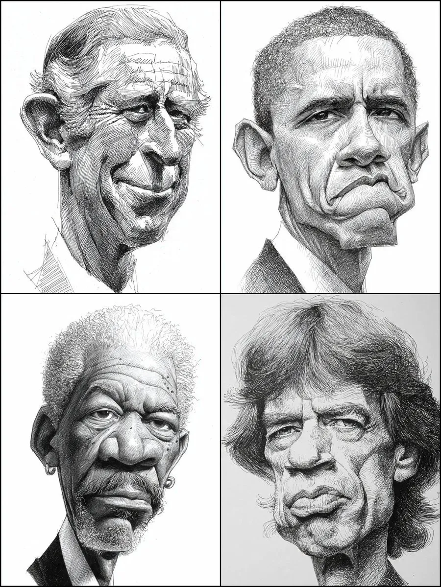 The Serious Side of Satire: A Caricature Unveiled