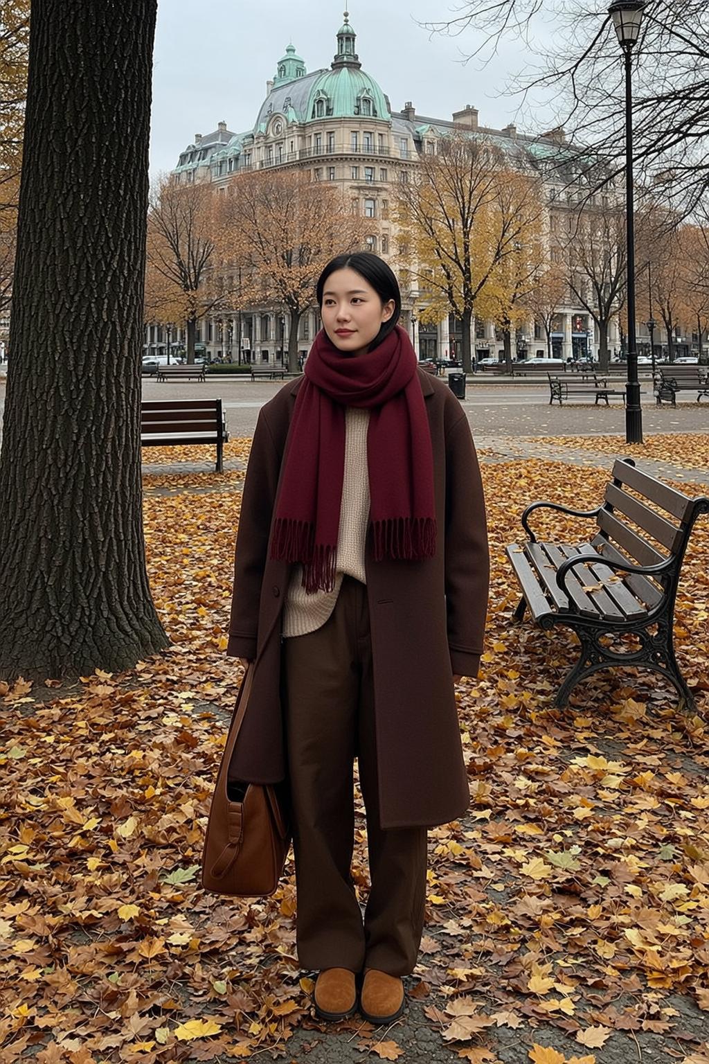 Autumn Young Asian Black Straight Shoulder-length Fair