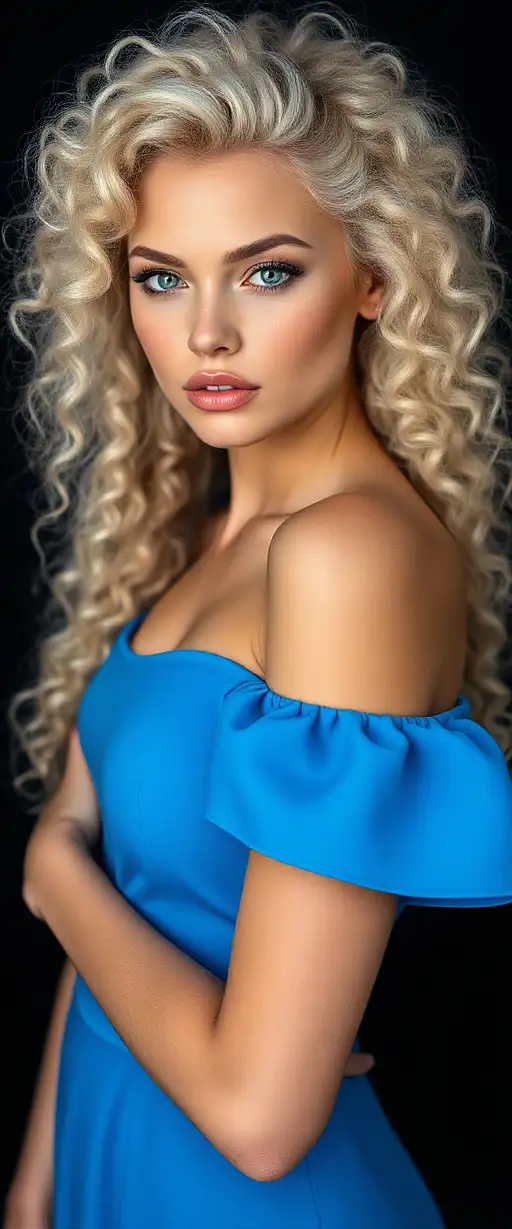 High Fashion Supermodel Portrait