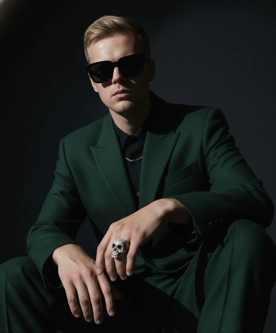 Glasses In Fashion Portrait