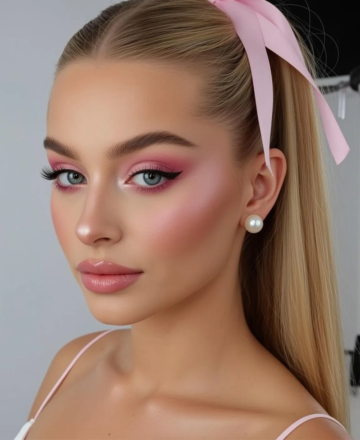 Makeup In Styled Portrait