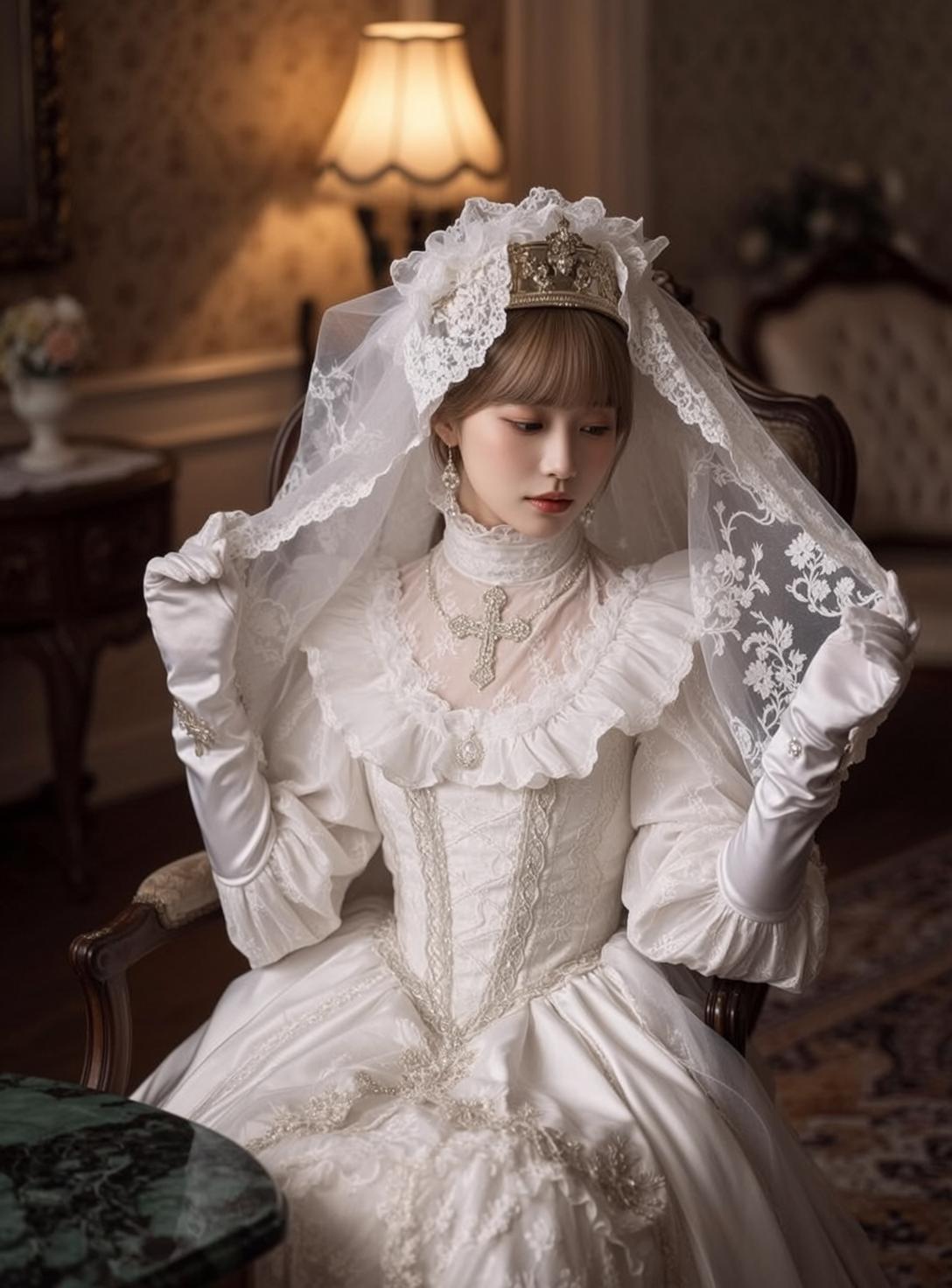 Victorian Wedding Veil