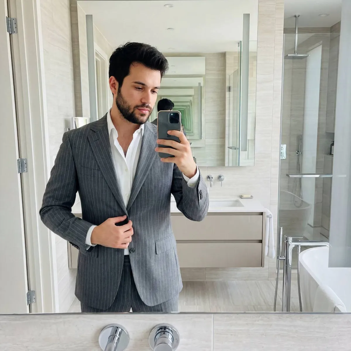 Man Modern Bathroom