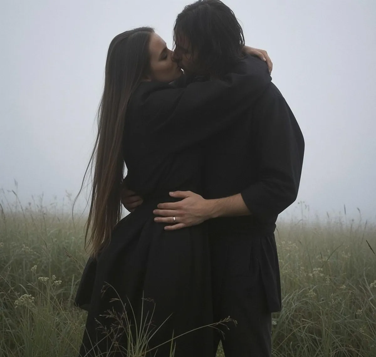 Gothcore Recreate This Scene Prompt Description Couple