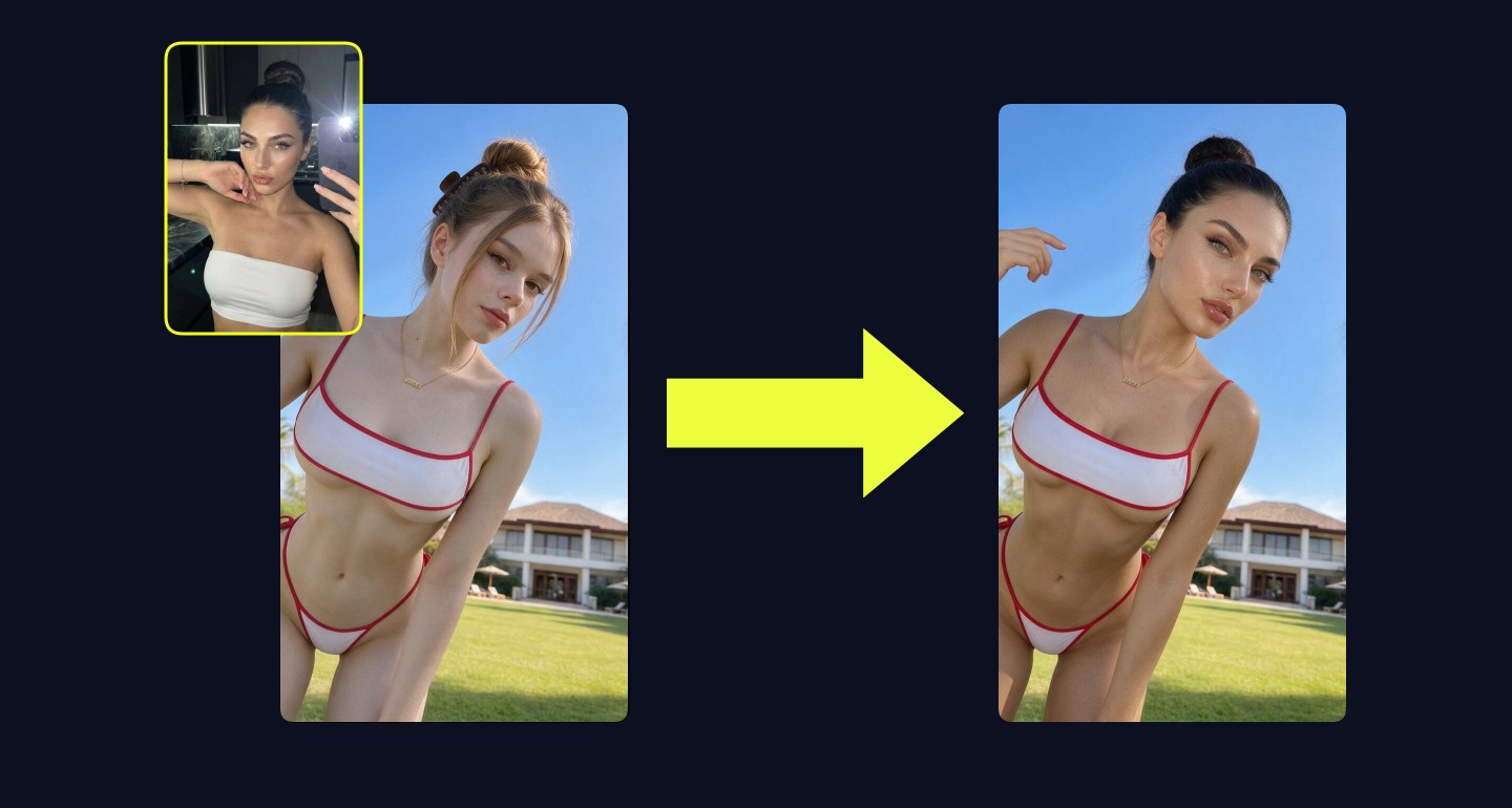 Lily remix walkthrough for White Bikini Tropical Resort Lawn
