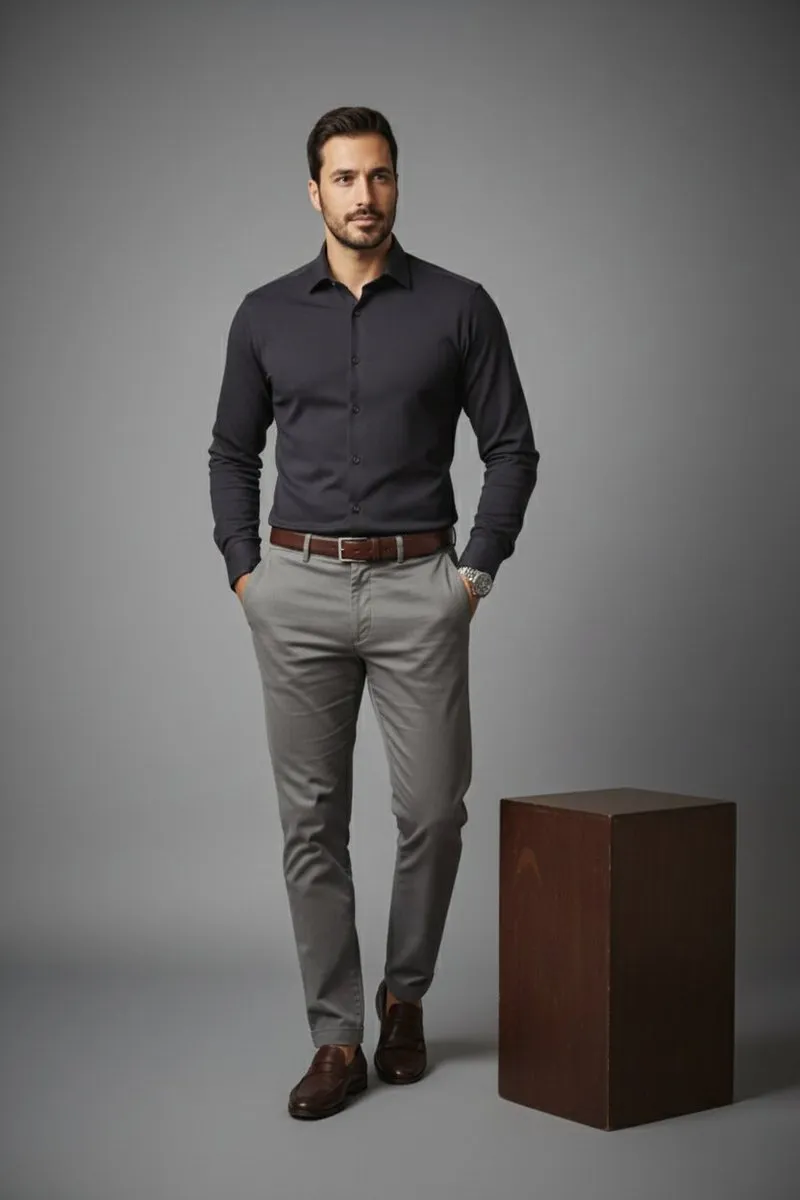 Bold Confidence Captured in Studio Splendor