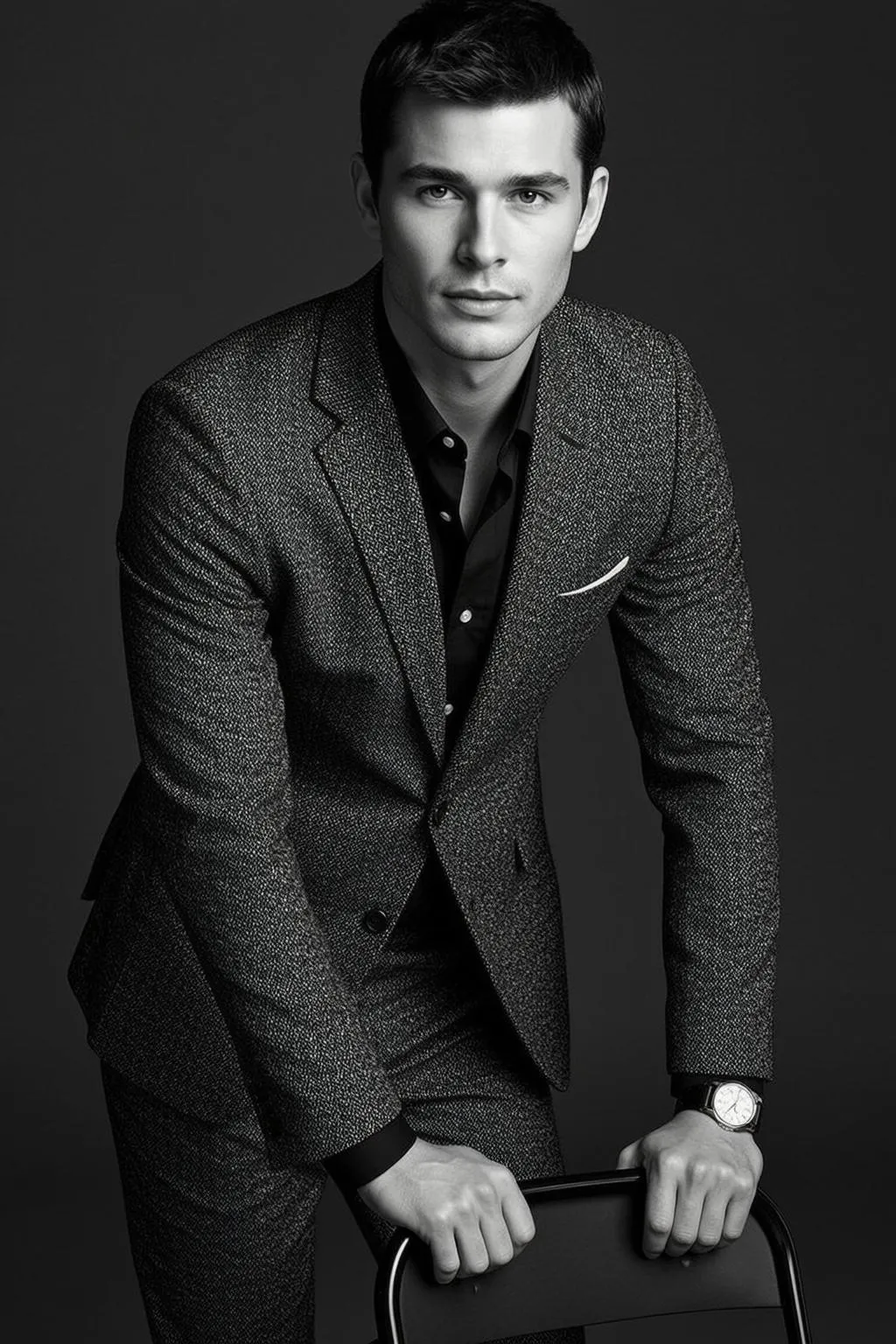 Watch In Studio Portrait