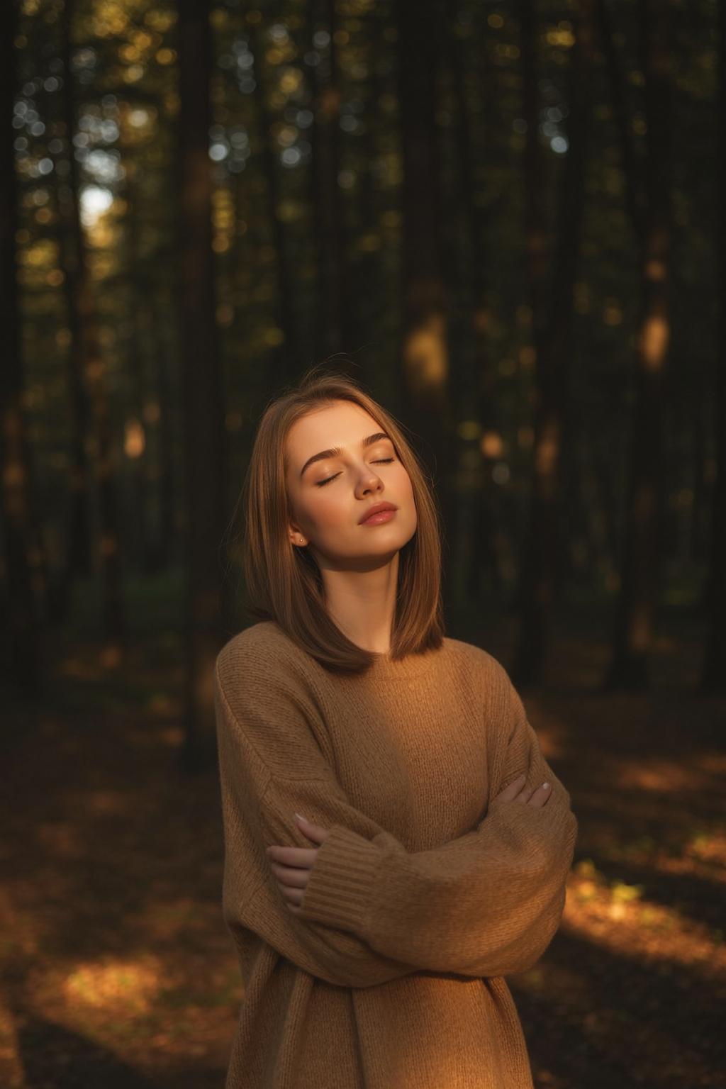 Earrings In The Forest reference photo