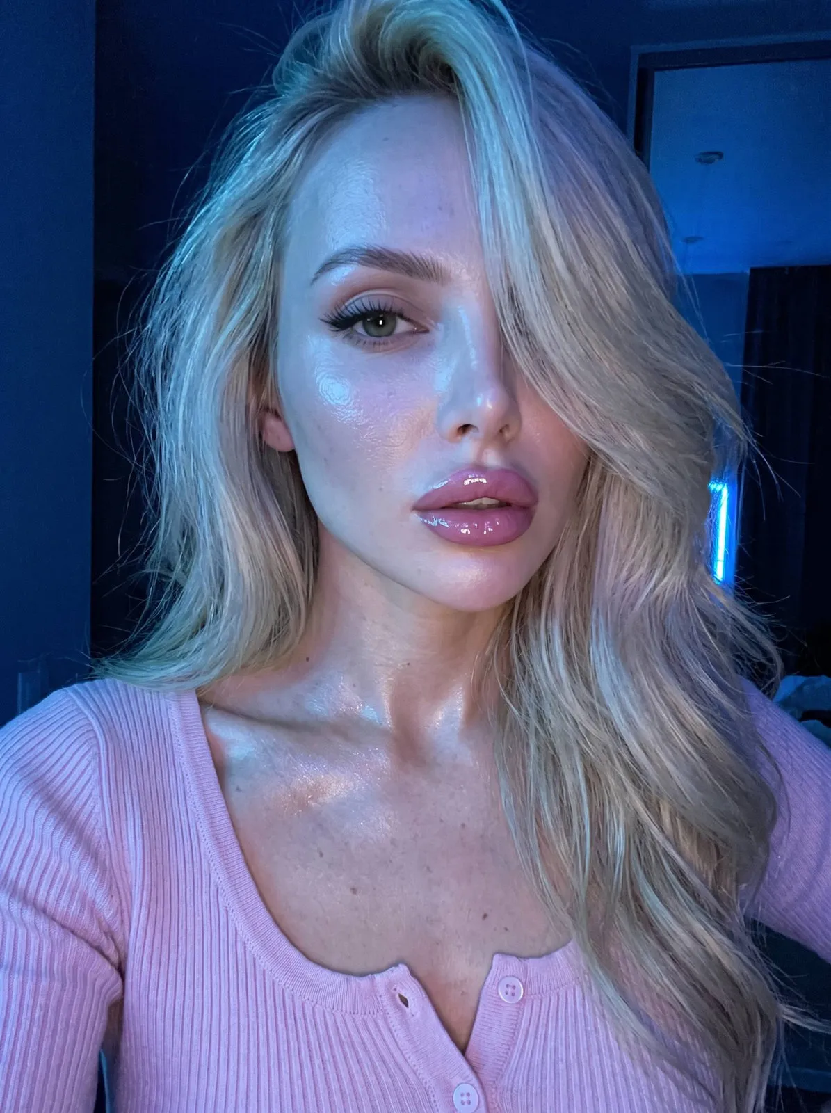 Makeup And False Lashes In Styled Portrait