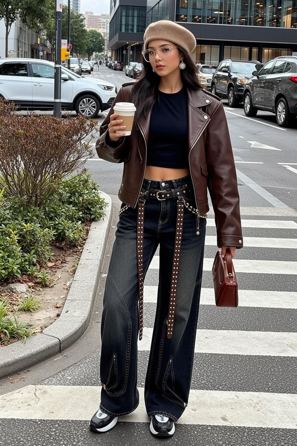 Casual Young Long Dark Straight Fair Black