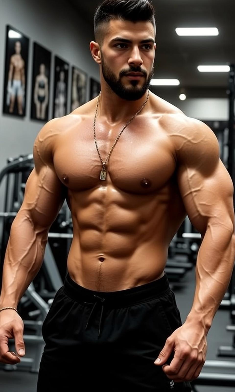 Gym Shorts Fitness Portrait