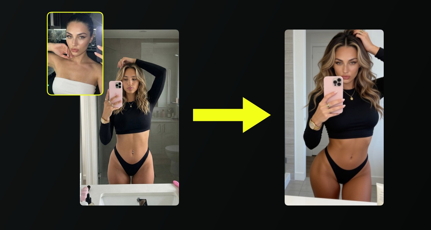 Lily remix walkthrough for Black Bikini Bathroom Mirror Selfie
