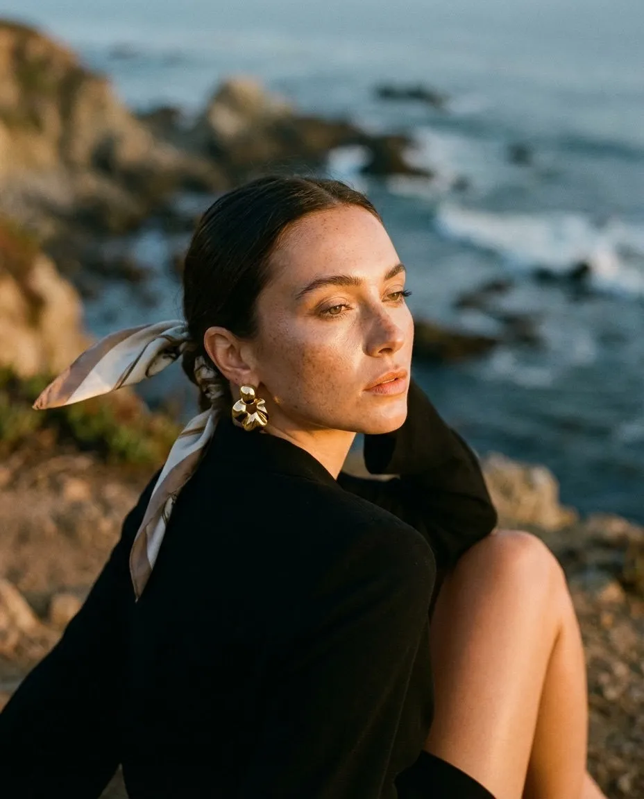 Earrings On The Beach
