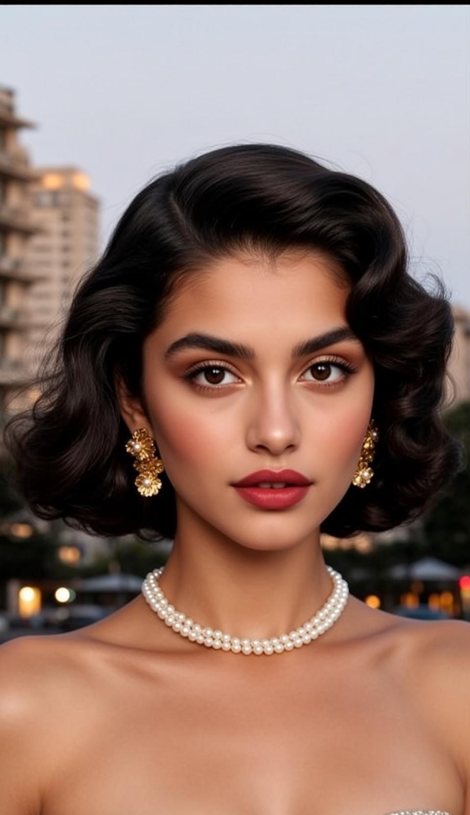 Explore Close-up Shows Facing Forward Slight Head