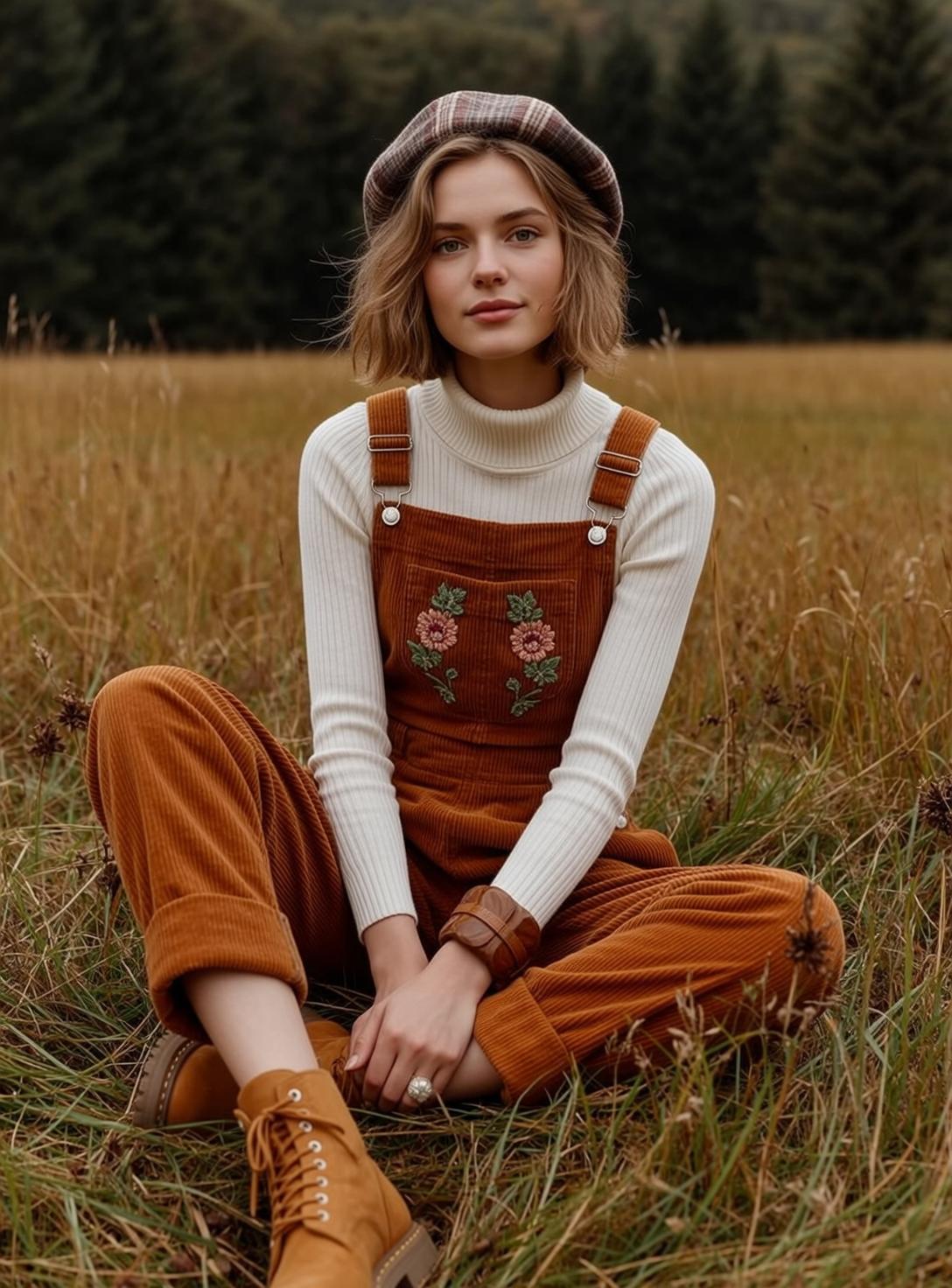 Autumn Young Short Wavy Blonde Fair White