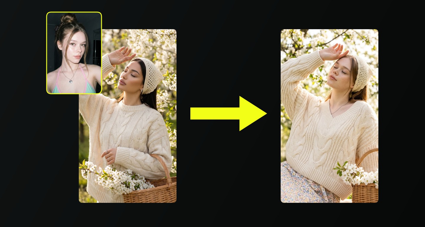 Mila remix walkthrough for Spring Orchard Woman Cream Sweater Sunlight Pose