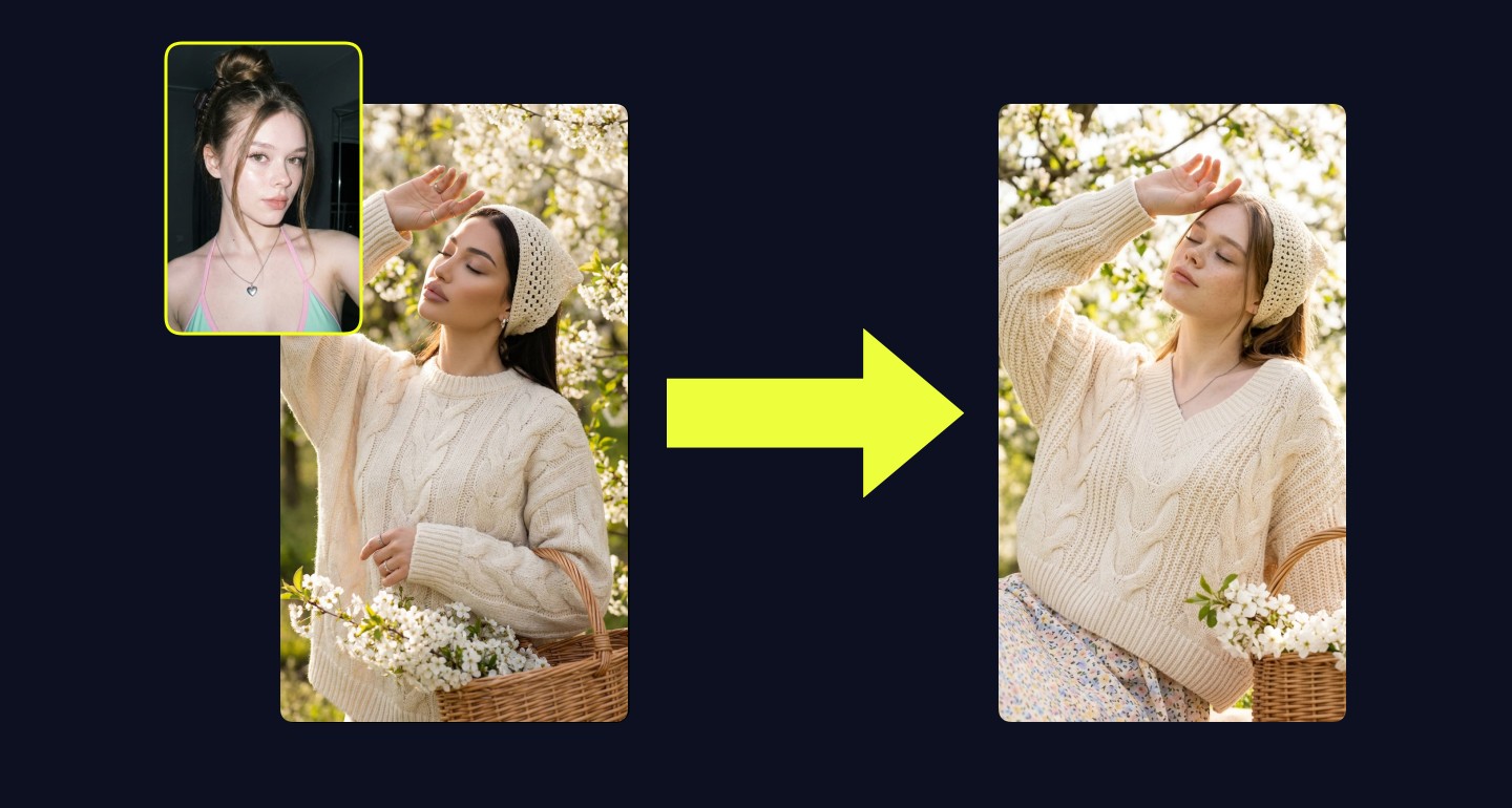 Mila remix walkthrough for Spring Orchard Woman Cream Sweater Sunlight Pose