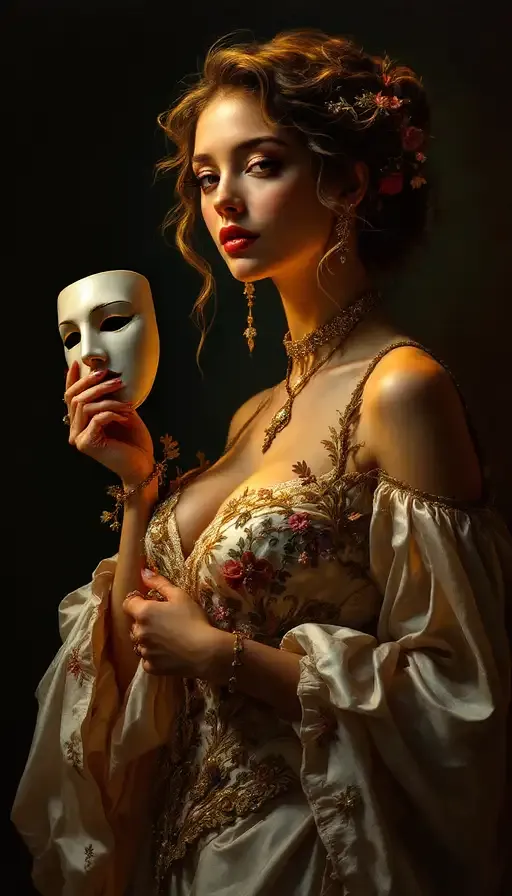 Golden Light Theatrical Portrait