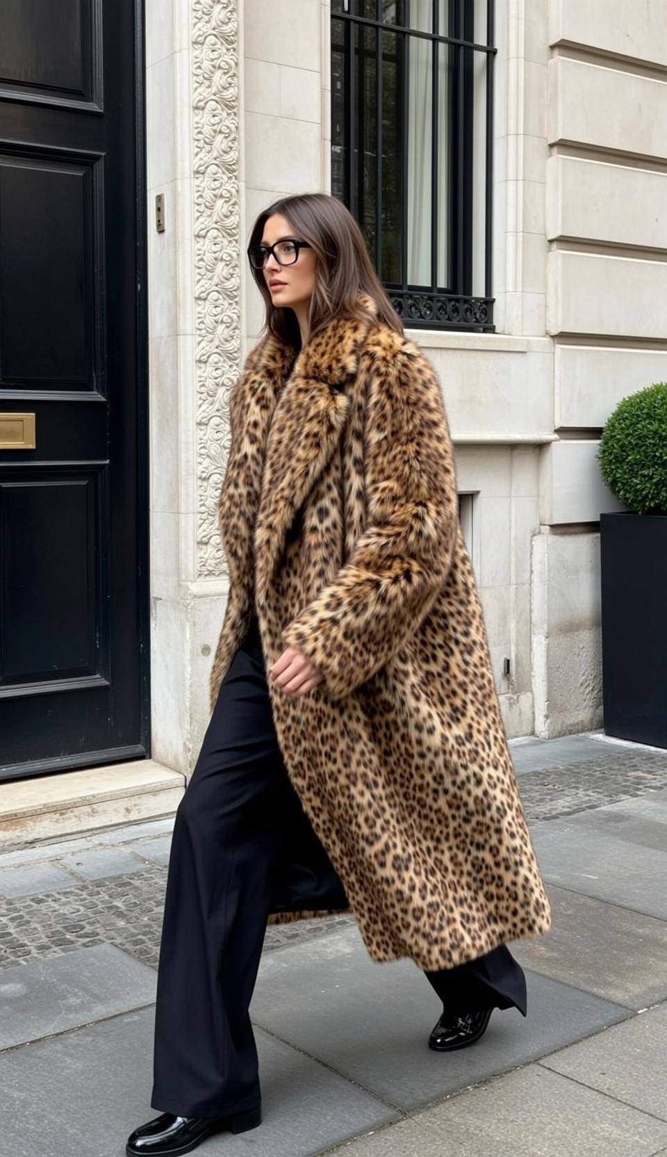 Fashion Week Young Long Dark Brown Straight