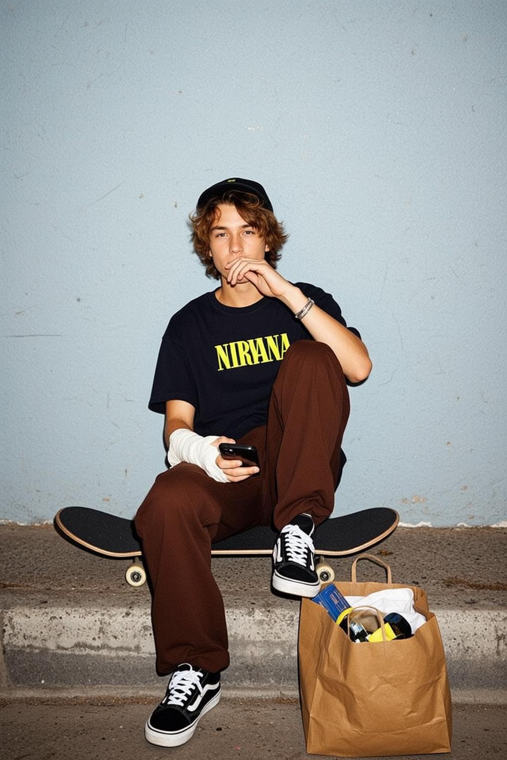 Skateboard Phone Urban Break
