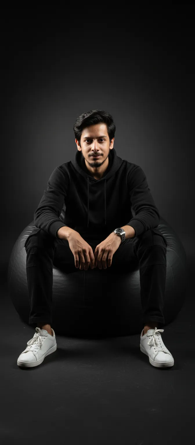 Wristwatch In Studio Portrait