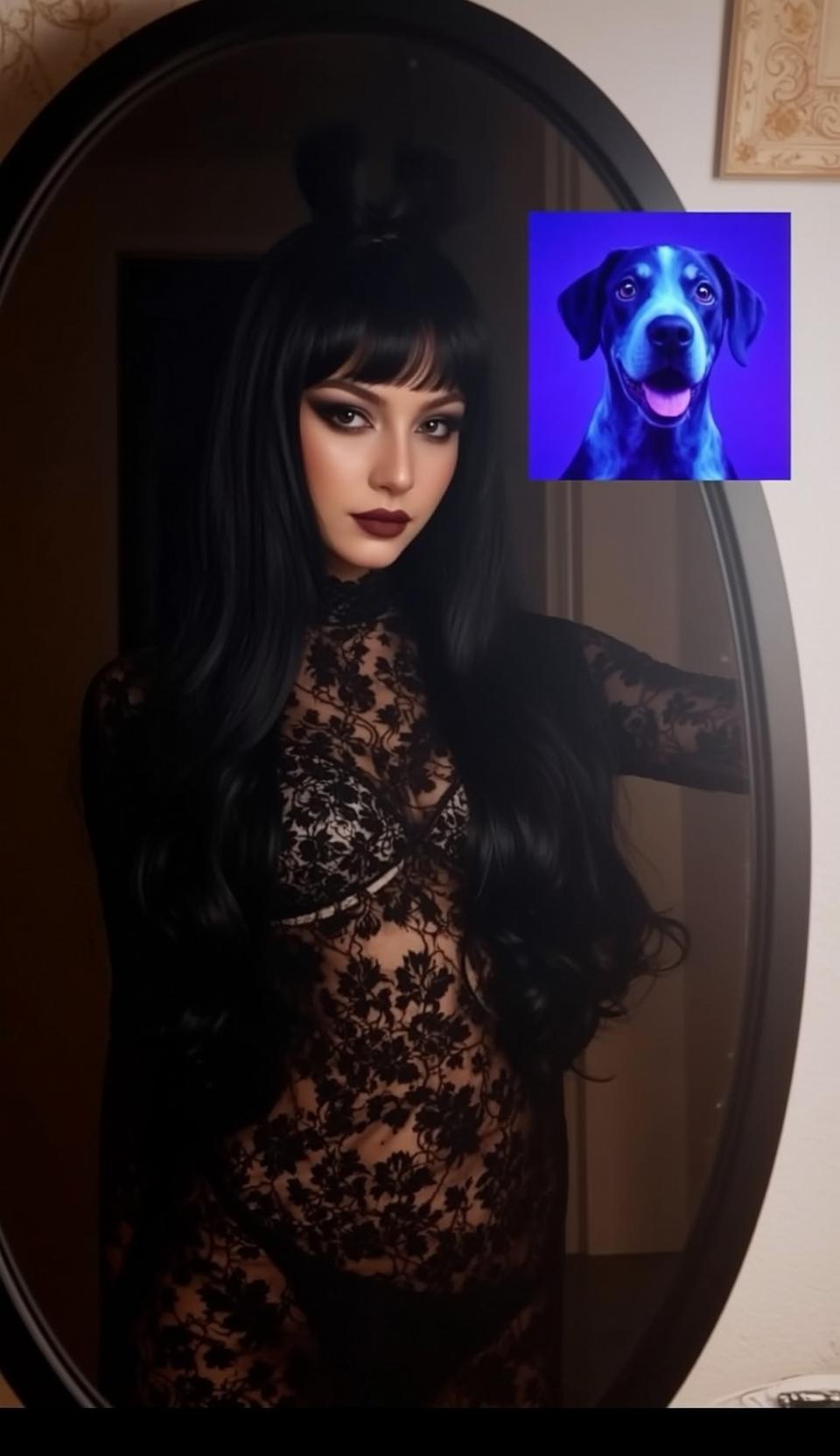 Mirror Bodysuit Portrait