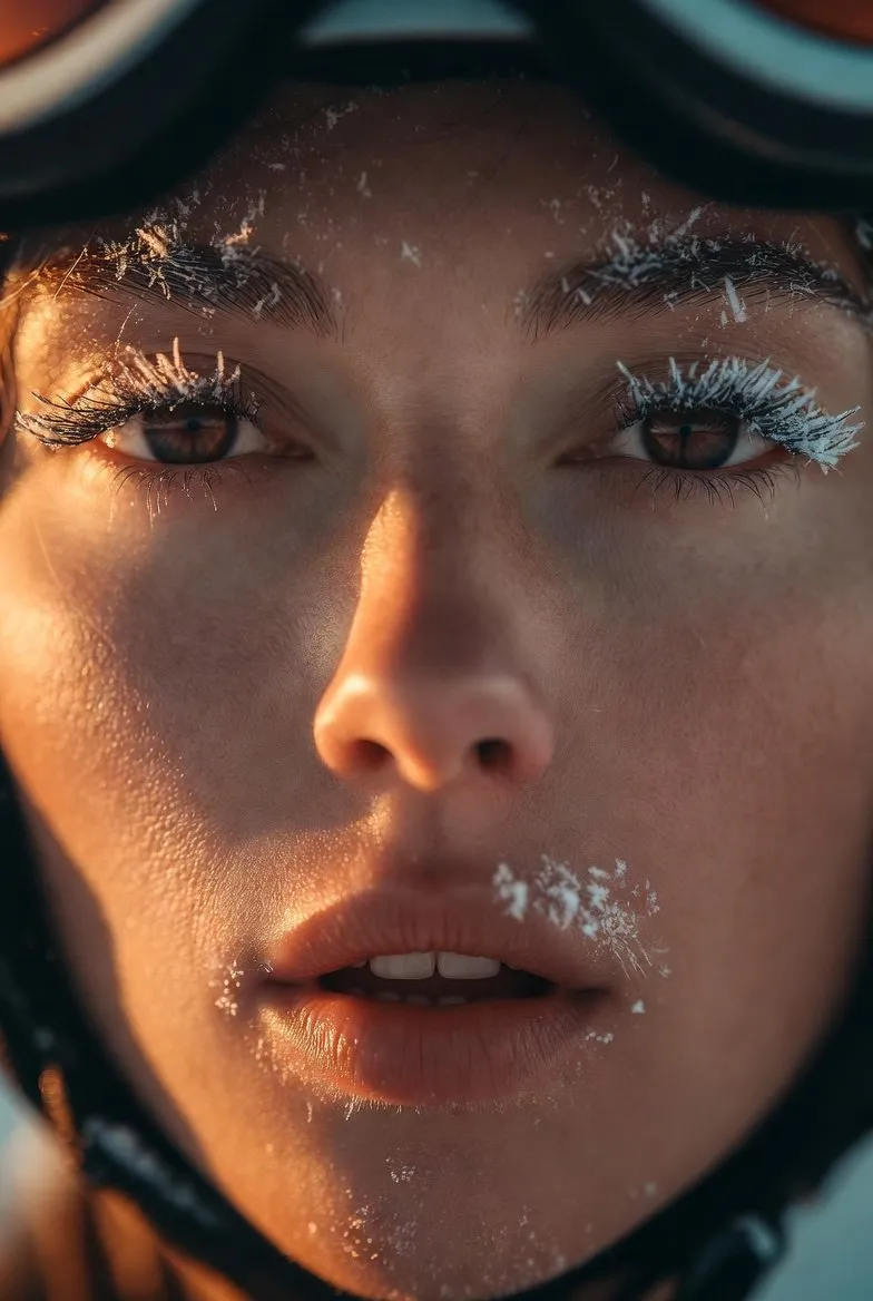 Frozen Essence: A Glimpse into the Heart of Winter