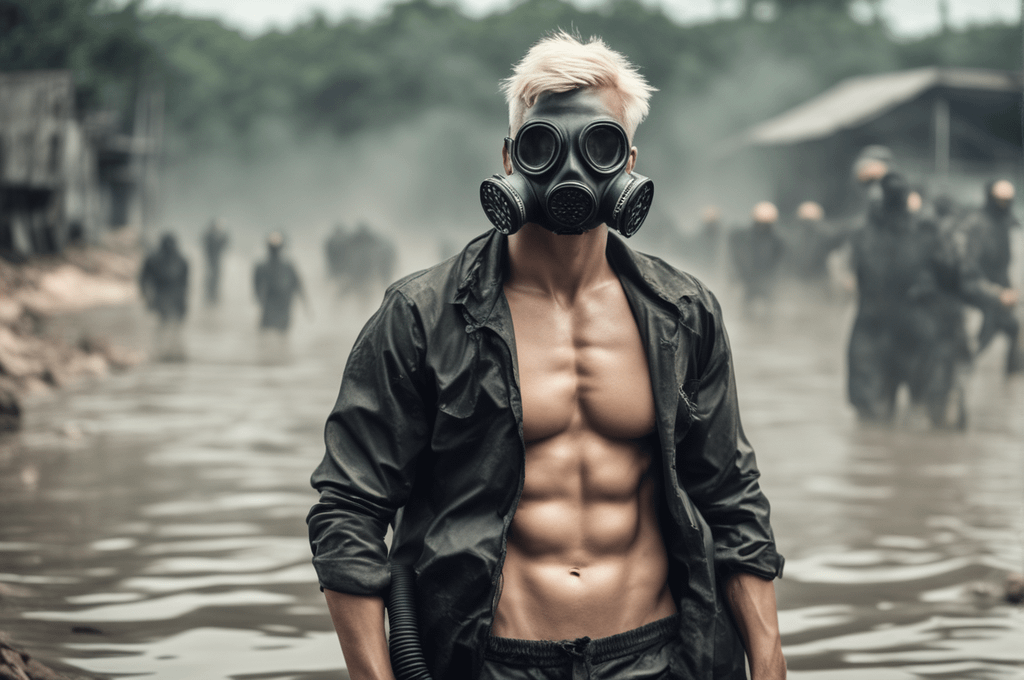 Post Apocalyptic Fog Murky Water Tactical Gear