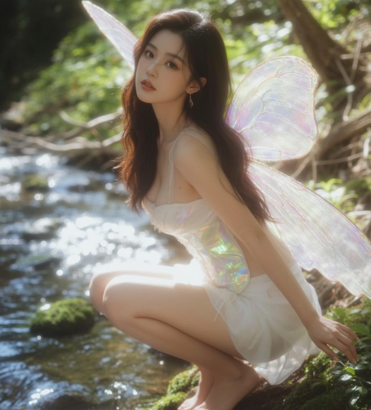 Fairy Wings Forest Stream