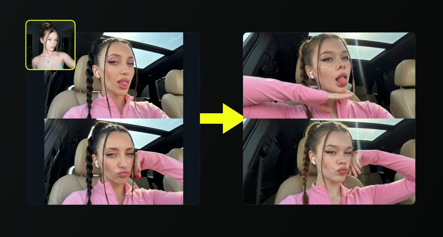 Mila remix walkthrough for Car Selfie Pink Top Panoramic Sunroof 9 16