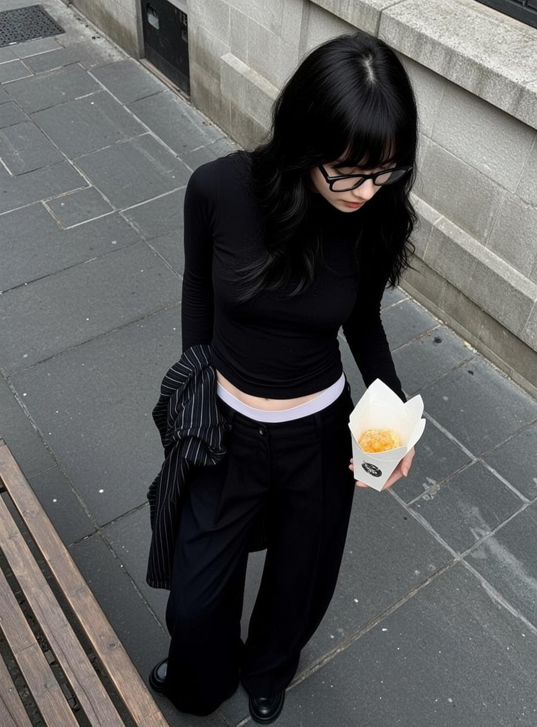 Street Pastry Portrait