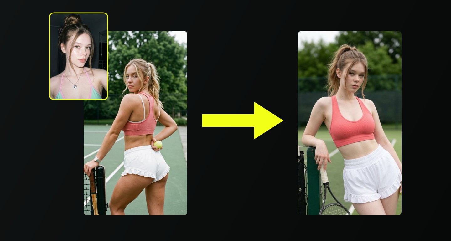 Mila remix walkthrough for Tennis Court Coral Pink Sports Bra White Shorts