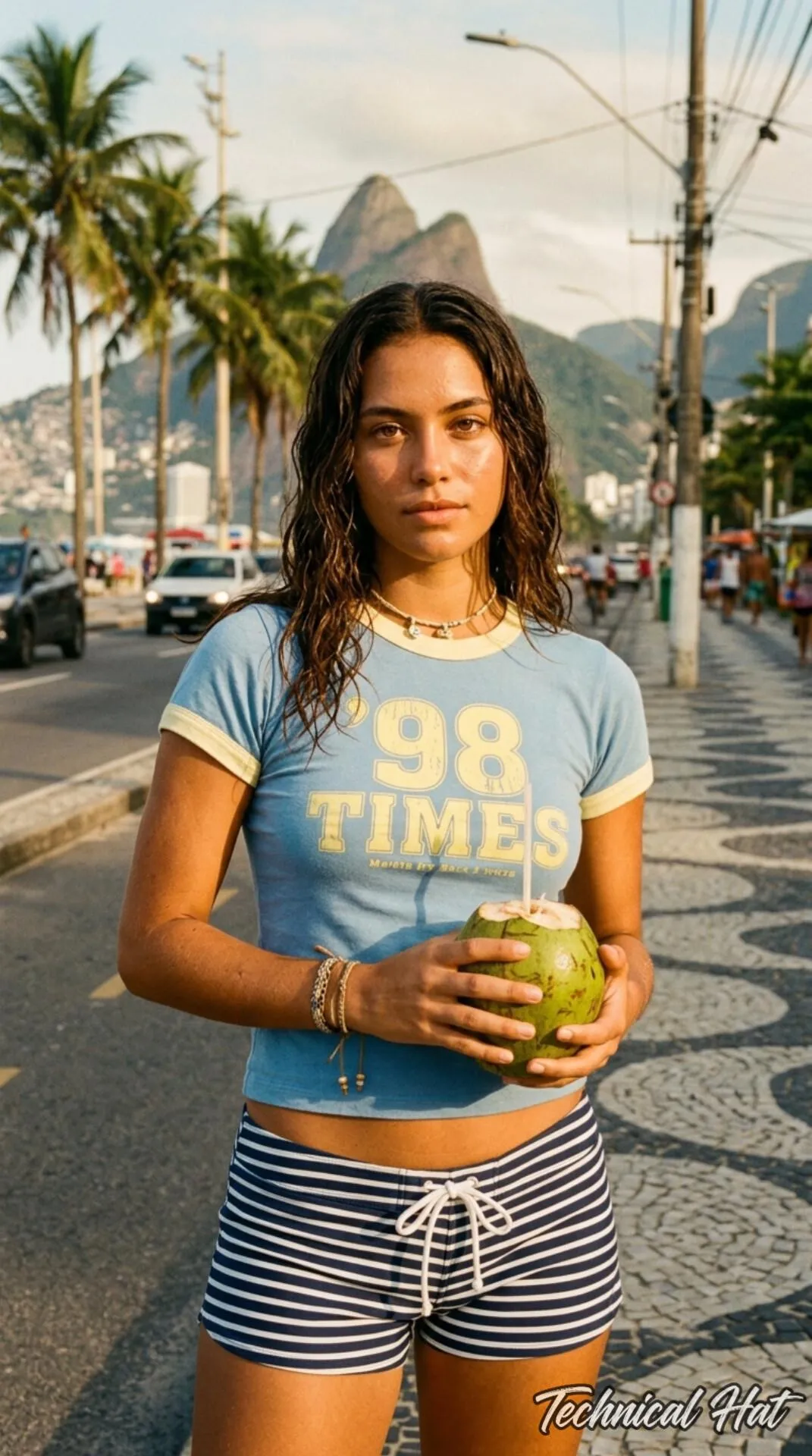 Necklace And Bracelets In Street Portrait