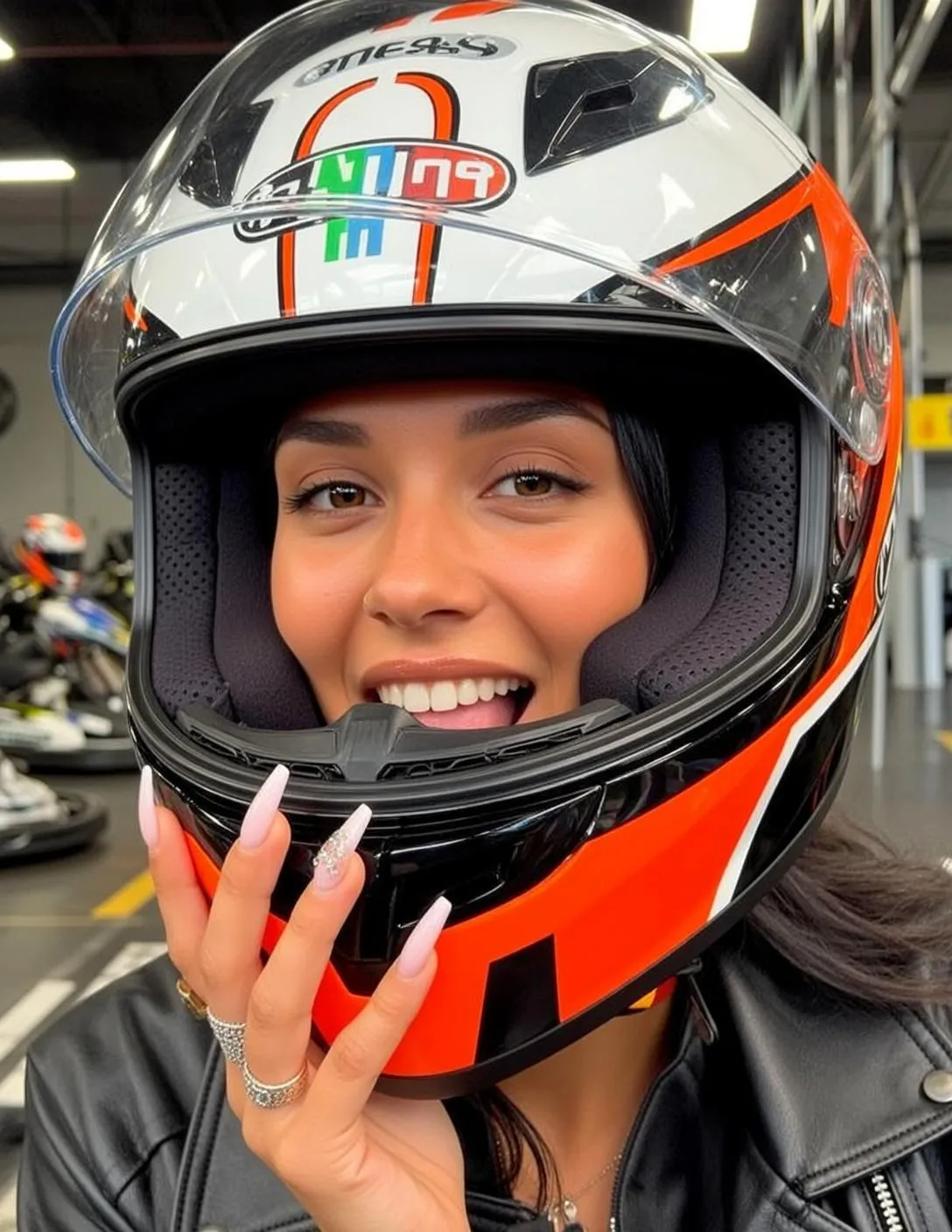 Rings In Go Kart Track