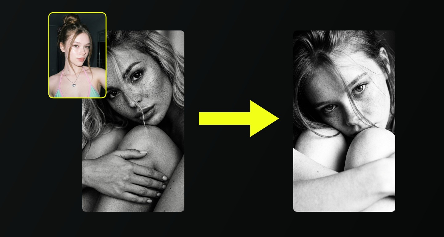 Mila remix walkthrough for Girl Hugging Knees Cinematic Black And White