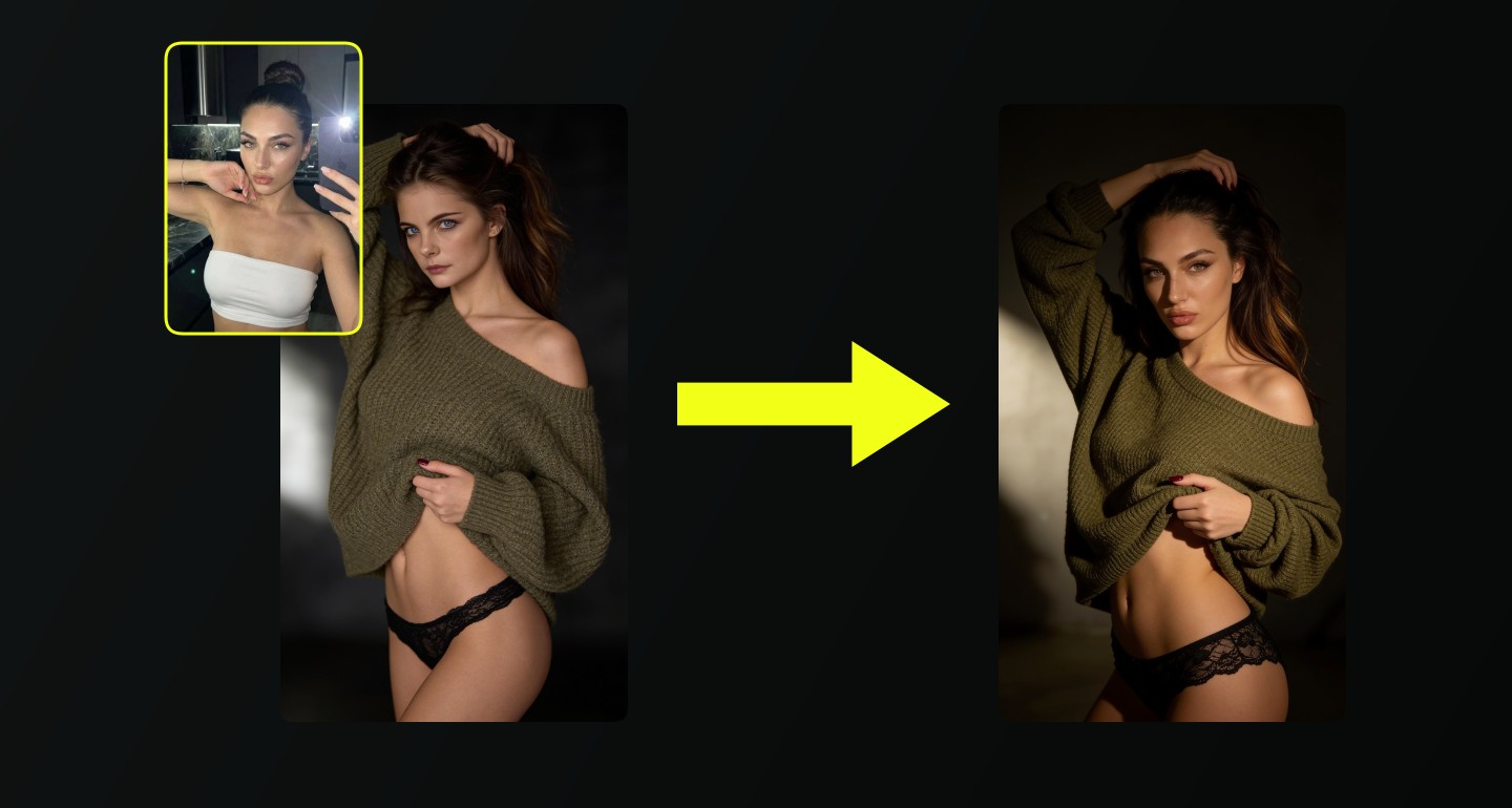 Lily remix walkthrough for Moody Studio Fashion Shot