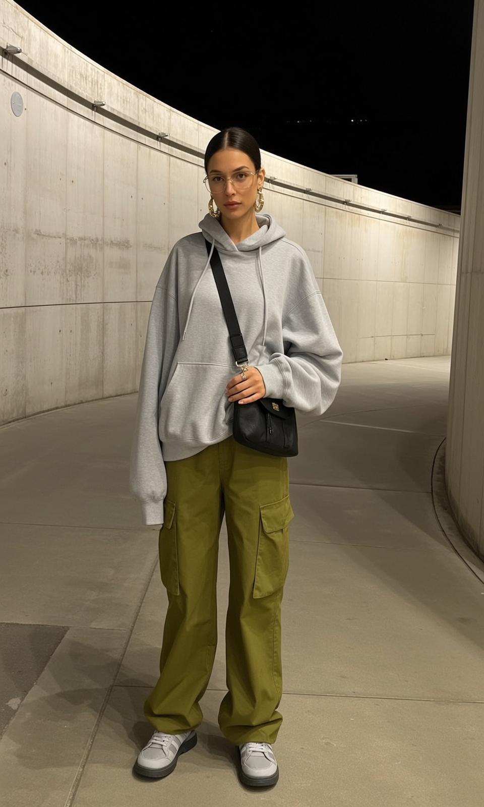 Concrete Tunnel Streetwear Candid Night