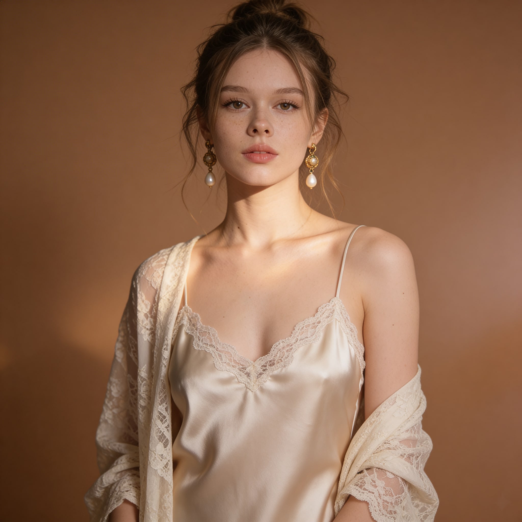 Realistic Studio Portrait Warm Nightgown pack preview