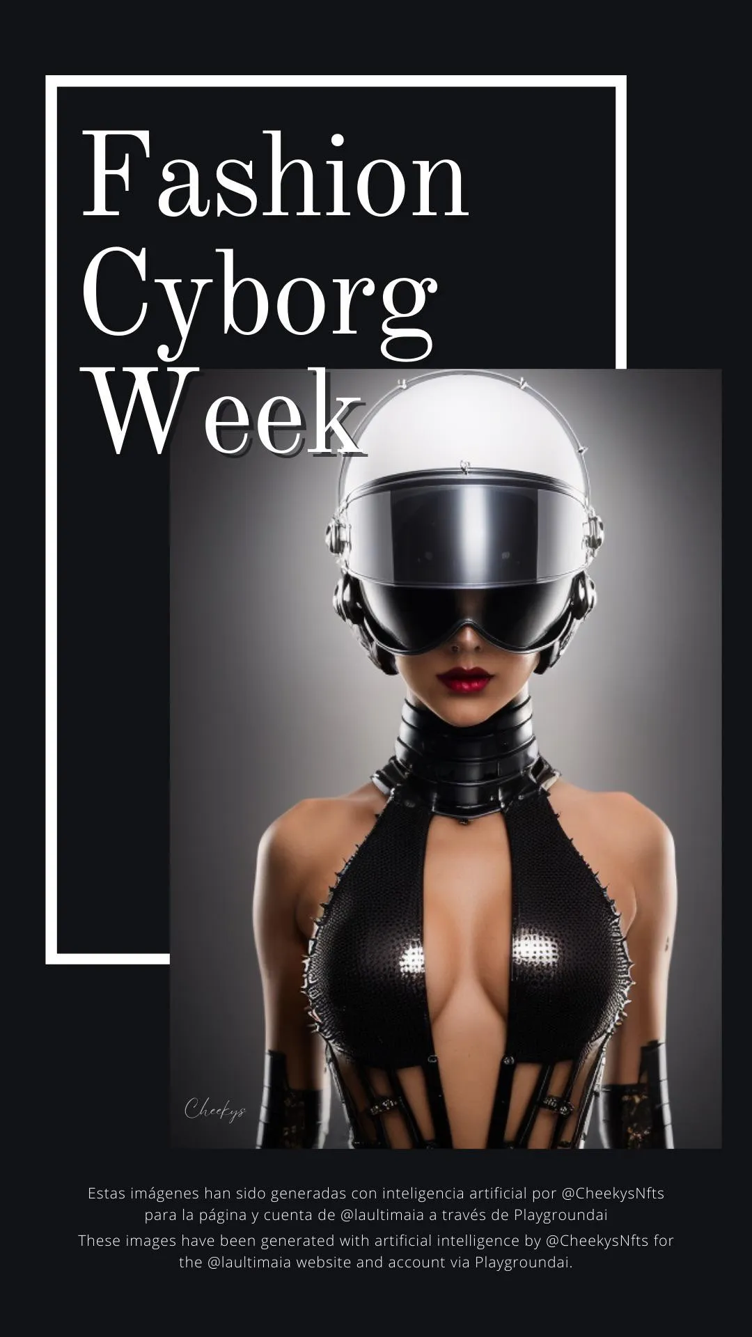 Futuristic Helmet Sequin Bodice Studio