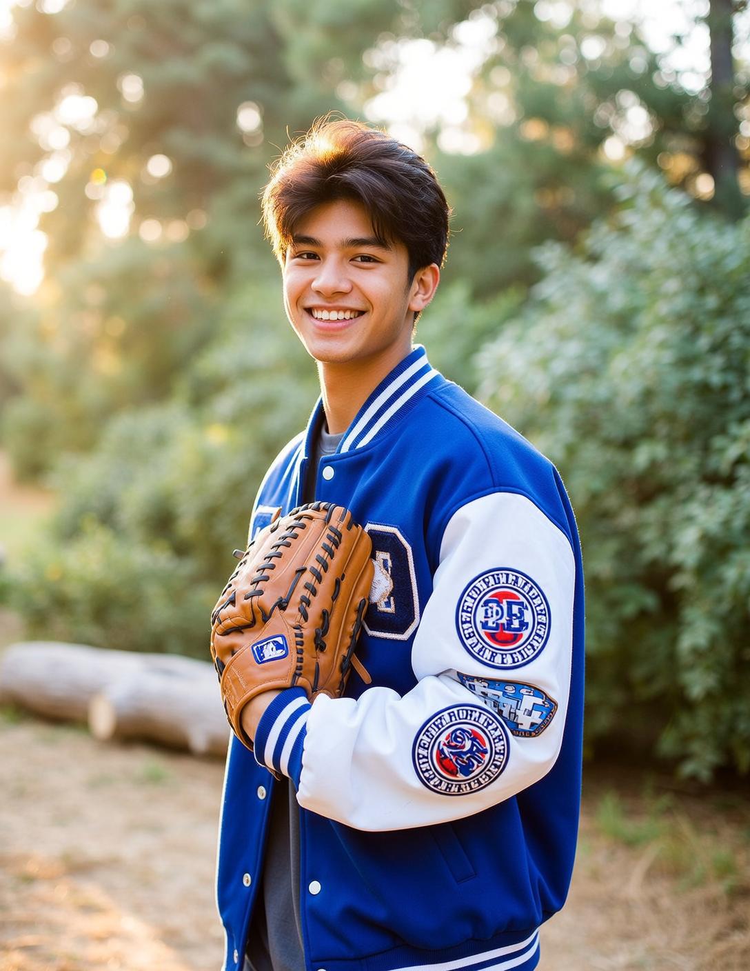 Varsity Jacket Baseball Glove