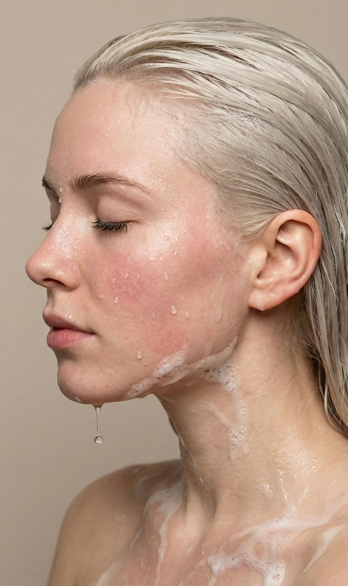 Hyper Realistic Profile Portrait