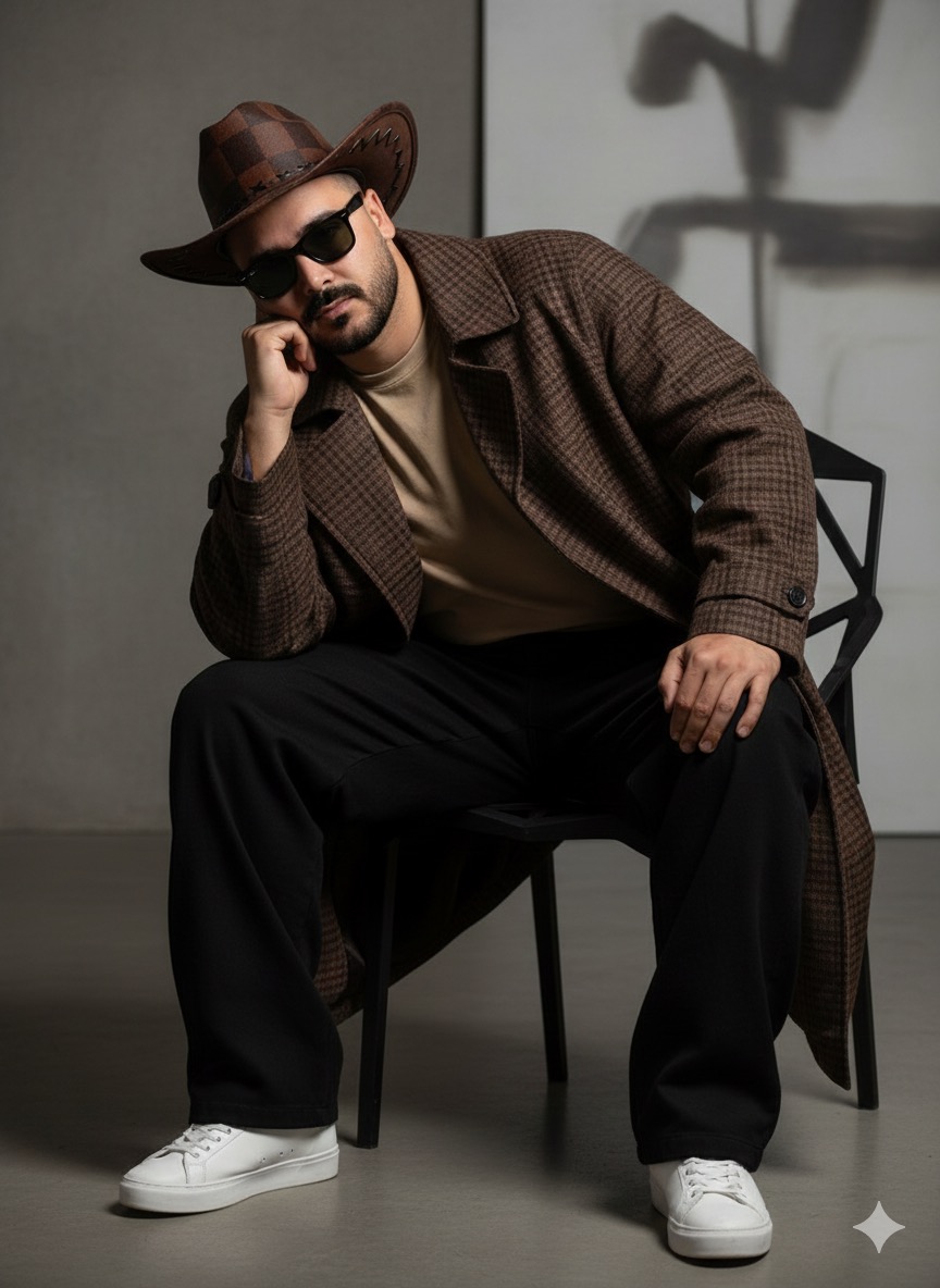 Modern Cowboy Editorial Portrait