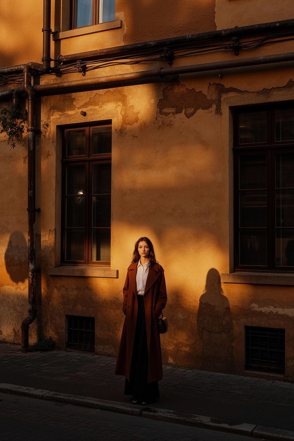 Autumn Young Long Wavy Brown Fair White