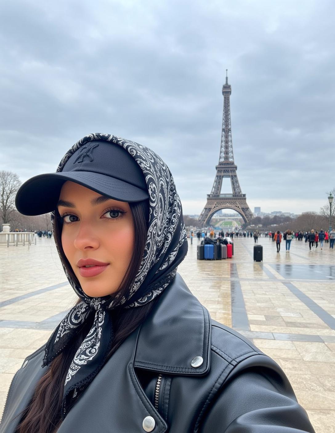 Explore Captured Close-up Selfie-style Facing Slightly Towards