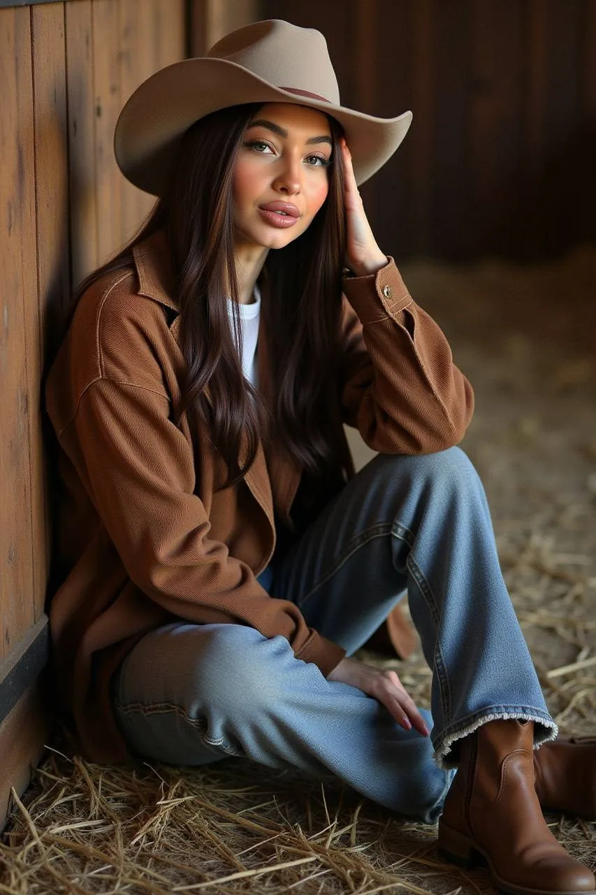 Rustic Barn Portrait
