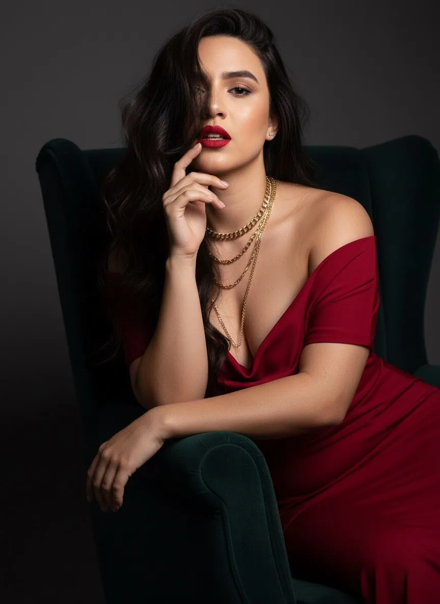 Bold Luxury Editorial Portrait